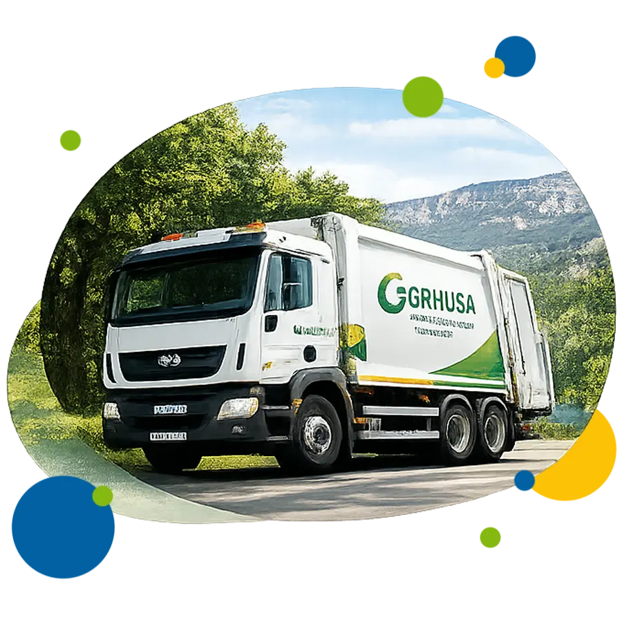 camion-basura Camión de la basura GRHUSA