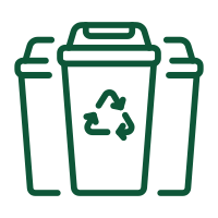 icono cubos de basura
